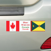 Grenadische canadese bumperstickers (Op auto)