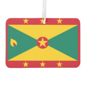Grenadische vlag luchtverfrisser (Achterkant)