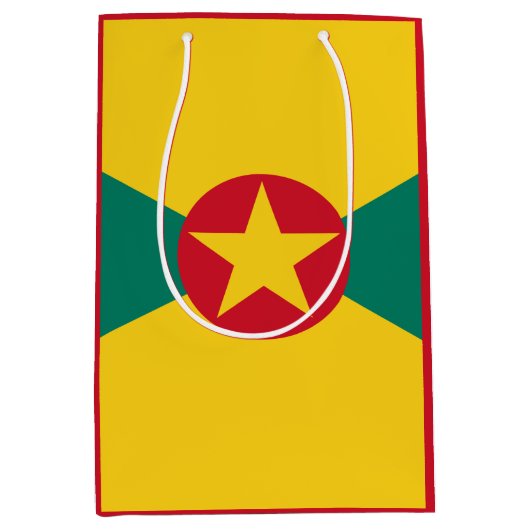 Grenadische vlag medium cadeauzakje (Voorkant)