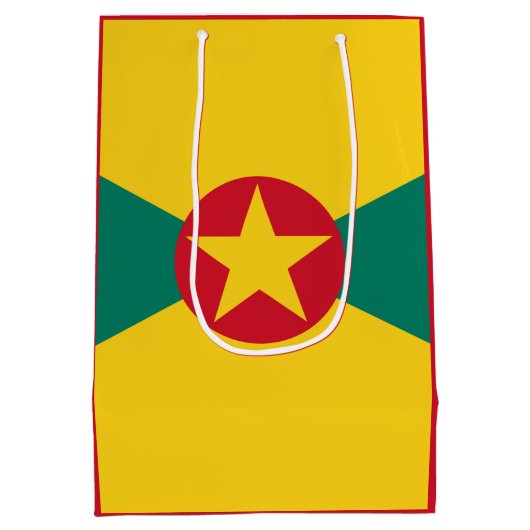 Grenadische vlag medium cadeauzakje (Achterkant)