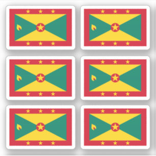 Grenadische vlag sticker