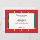 Grenadische vlag, vlag van Grenada bruiloft Kaart (Voorkant)