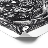 Grendel Moeder Dream van Brian Benson. Poster (Hoek)