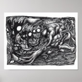 Grendel Moeder Dream van Brian Benson. Poster (Voorkant)