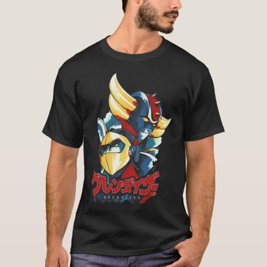 Grendizer en Duke zijn gevlucht T-shirt (Voorkant)