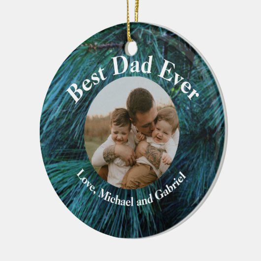 grenen keramisch ornament (Links)