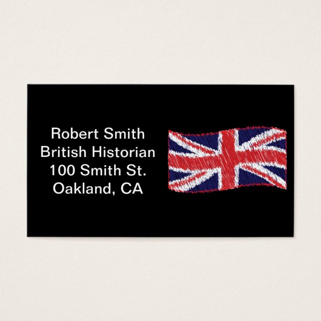 Grenkte Unievlag Visitekaartjes (Voorkant)