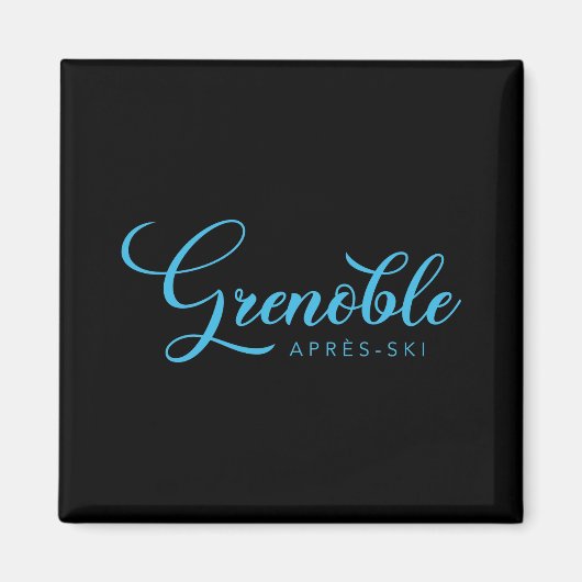 GRENOBLE Apres-Ski Magneet (Voorkant)
