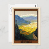 Grenoble Briefkaart (Voorkant / Achterkant)