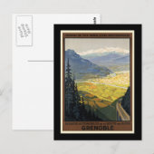 Grenoble Briefkaart (Voorkant / Achterkant)