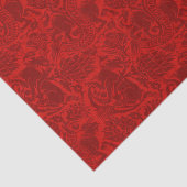 Grenoble Burgundy Wine Red Tissuepapier (Detail)