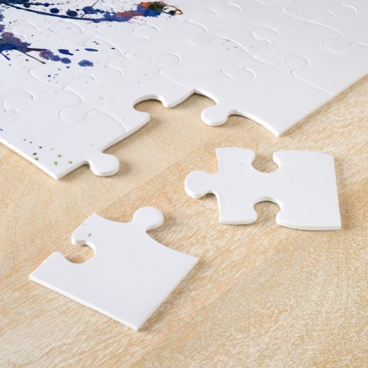 Grenoble France Skyline Legpuzzel (Zijkant)