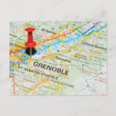 Grenoble, Frankrijk Briefkaart (Voorkant)