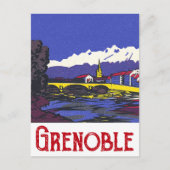Grenoble, Frankrijk Briefkaart (Voorkant)
