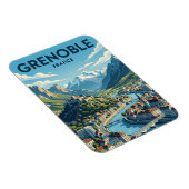 Grenoble Frankrijk Magneet (Rechterzijde)