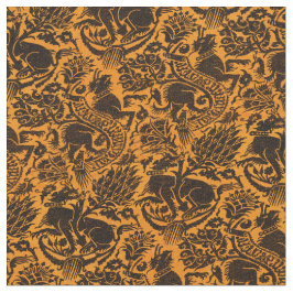 Grenoble Gold Fabric Stof