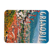 Grenoble Photo Vintage Magneet (Horizontaal)