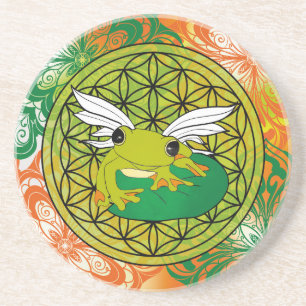 Grenouille Zandsteen Onderzetter