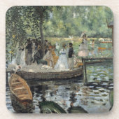 Grenouillere Renoir impressionistische schilderkun Bier Onderzetter (Voorkant)