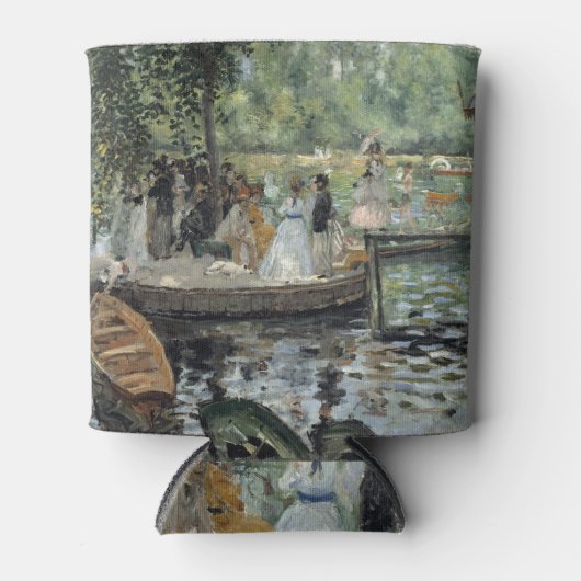 Grenouillere Renoir impressionistische schilderkun Blikjeskoeler (Voorkant)