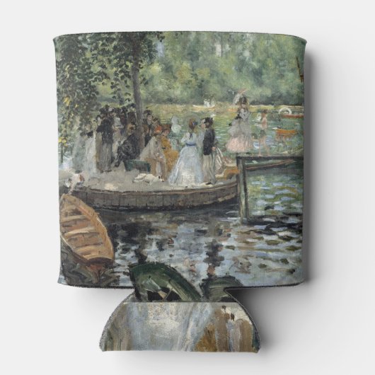 Grenouillere Renoir impressionistische schilderkun Blikjeskoeler (Achterkant)