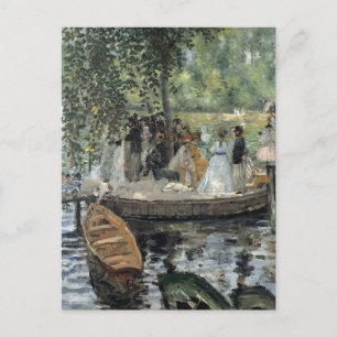 Grenouillere Renoir impressionistische schilderkun Briefkaart