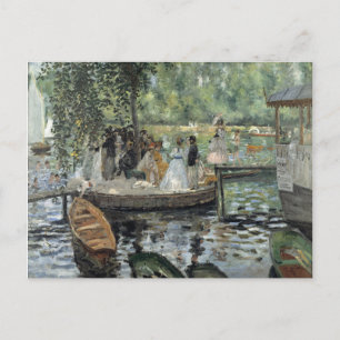 Grenouillere Renoir impressionistische schilderkun Briefkaart