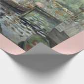 Grenouillere Renoir impressionistische schilderkun Cadeaupapier (Hoek)