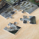 Grenouillere Renoir impressionistische schilderkun Legpuzzel (Zijkant)