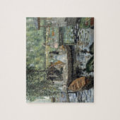 Grenouillere Renoir impressionistische schilderkun Legpuzzel (Verticaal)