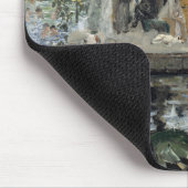 Grenouillere Renoir impressionistische schilderkun Muismat (Hoek)