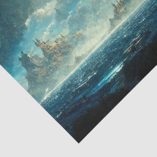 Grens 2 tissuepapier (Detail)