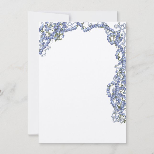 Grens blauwe bloem (Voorkant)