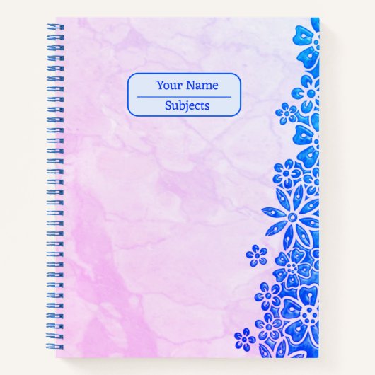 Grens Bloemen Notitieboek (Voorkant)