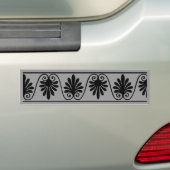 grens bumpersticker (Op auto)