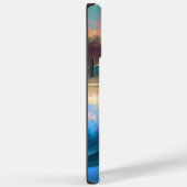 Grens Collie Beach Surfen schilderij Case-Mate iPhone Case (Achterkant / Rechts)