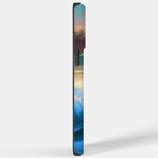 Grens Collie Beach Surfen schilderij Case-Mate iPhone Case (Achterkant / Rechts)