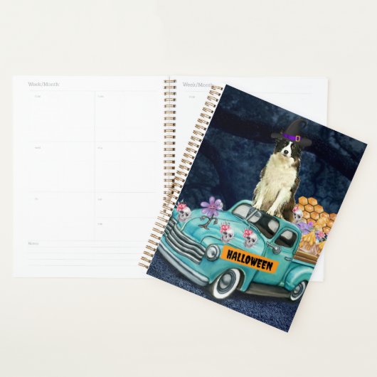 Grens Collie Halloween Truck Scary Night Planner (Display)