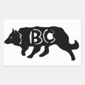 Grens Collie Herding ~ Originele Sticker (Voorkant)