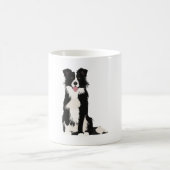Grens Collie Illustratie! Koffiemok (Center)