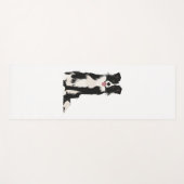 Grens Collie Illustratie! Yogamat (Voorkant (horizontaal))