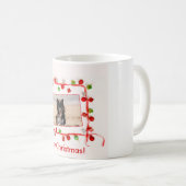 Grens Collie Merry Christmas Coffee Mok 11 oz (Voorkant rechts)