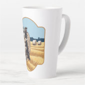 Grens Collie op Boerderij Latte Mok (Rechterhoek)