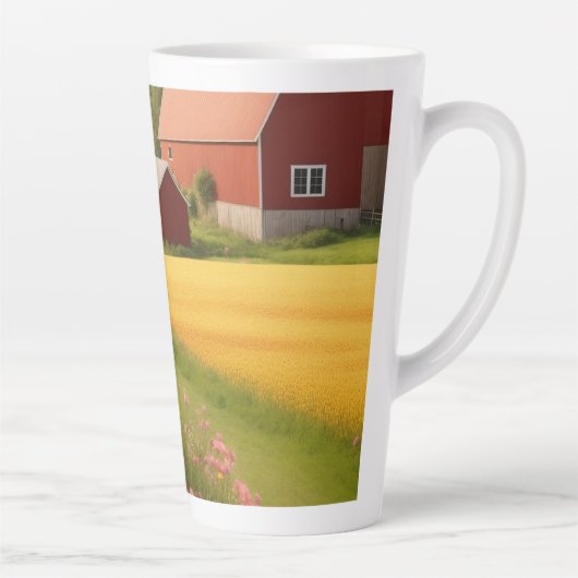 Grens Collie op Boerderij Latte Mok (Rechts)