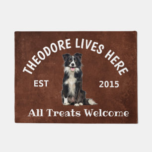Grens Collie Persoonlijk Hondenliefhebber Doormat Deurmat