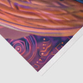 Grens Collie Van Gogh Schilderij Decoupage Tissuepapier (Detail)