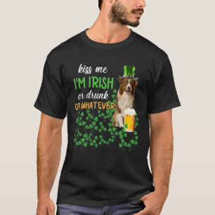 Grens Collie weet me dat ik Iers of Drink ben of W T-shirt