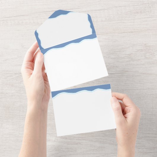 Grens Design voor Uitnodiging Kaarten (Afscheurbaar)