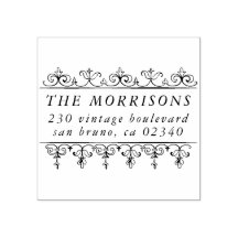  grens Elegante familienaam Retouradres