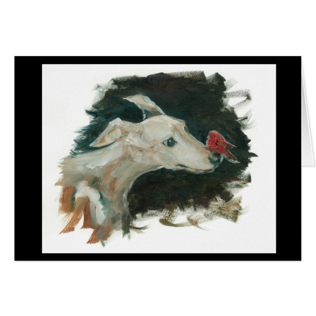 Grens en Finch sticker postkaarten bumper (Voorkant Horizontaal)